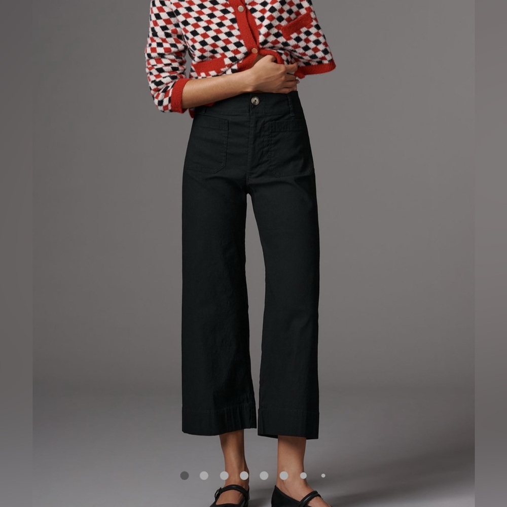 COLETTE CROP WIDE LEG PANT BY MAEVE